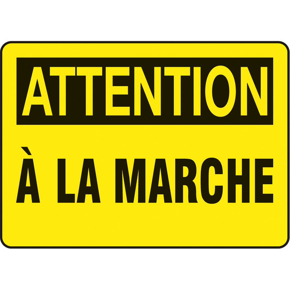 ""À la marche"" Sign - SAZ580