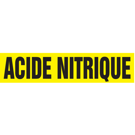 ""Acide Nitrique"" Pipe Markers - SQ302