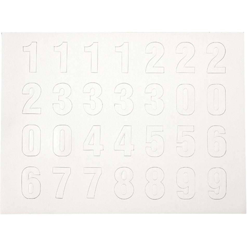 Cut-out Magnetic Numbers - SR635