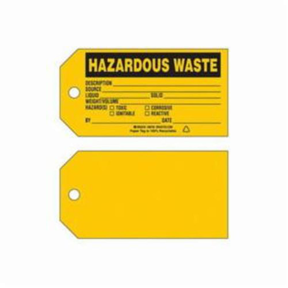 ""Hazardous Waste"" Tags - SX377