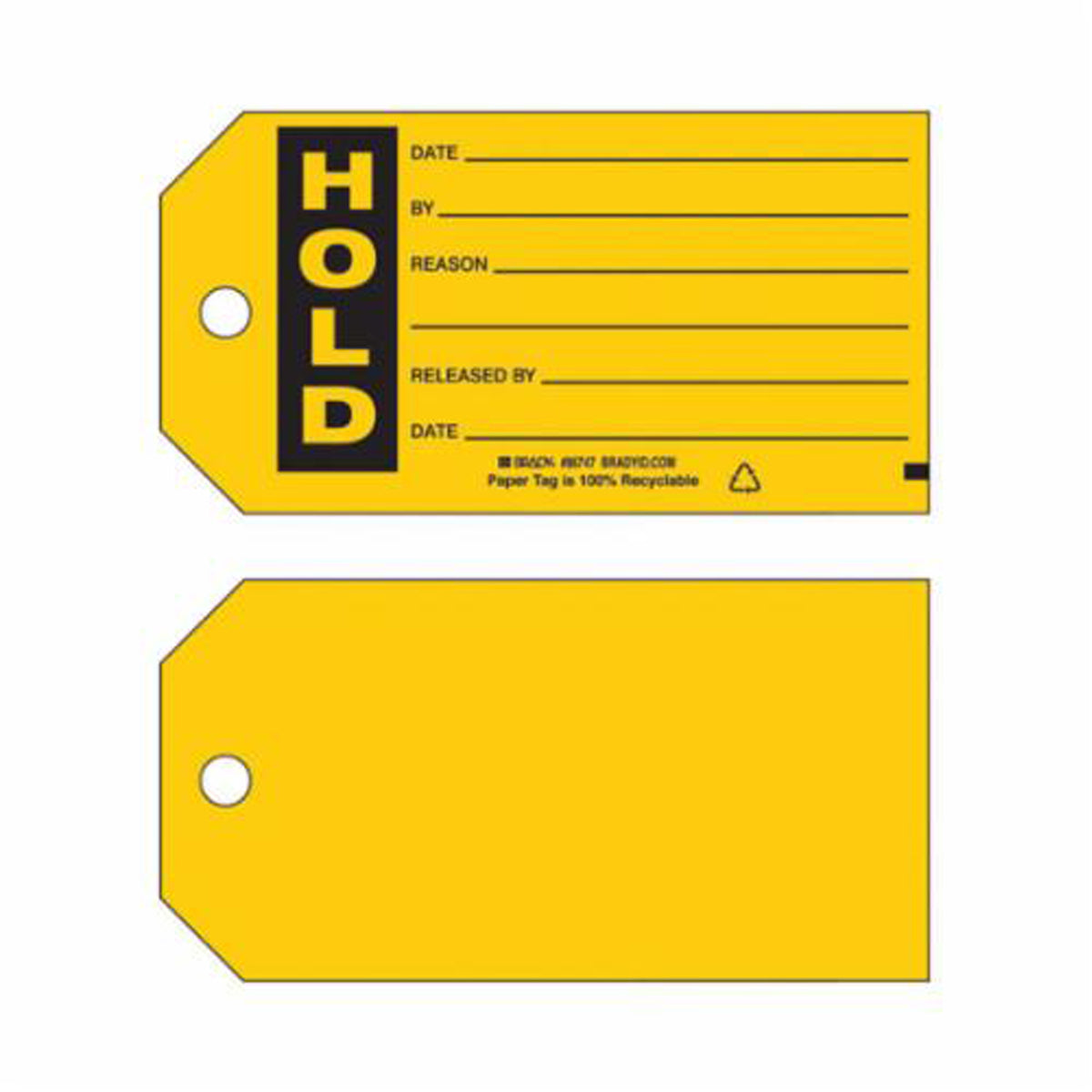 ""Hold Production"" Tags - SX383