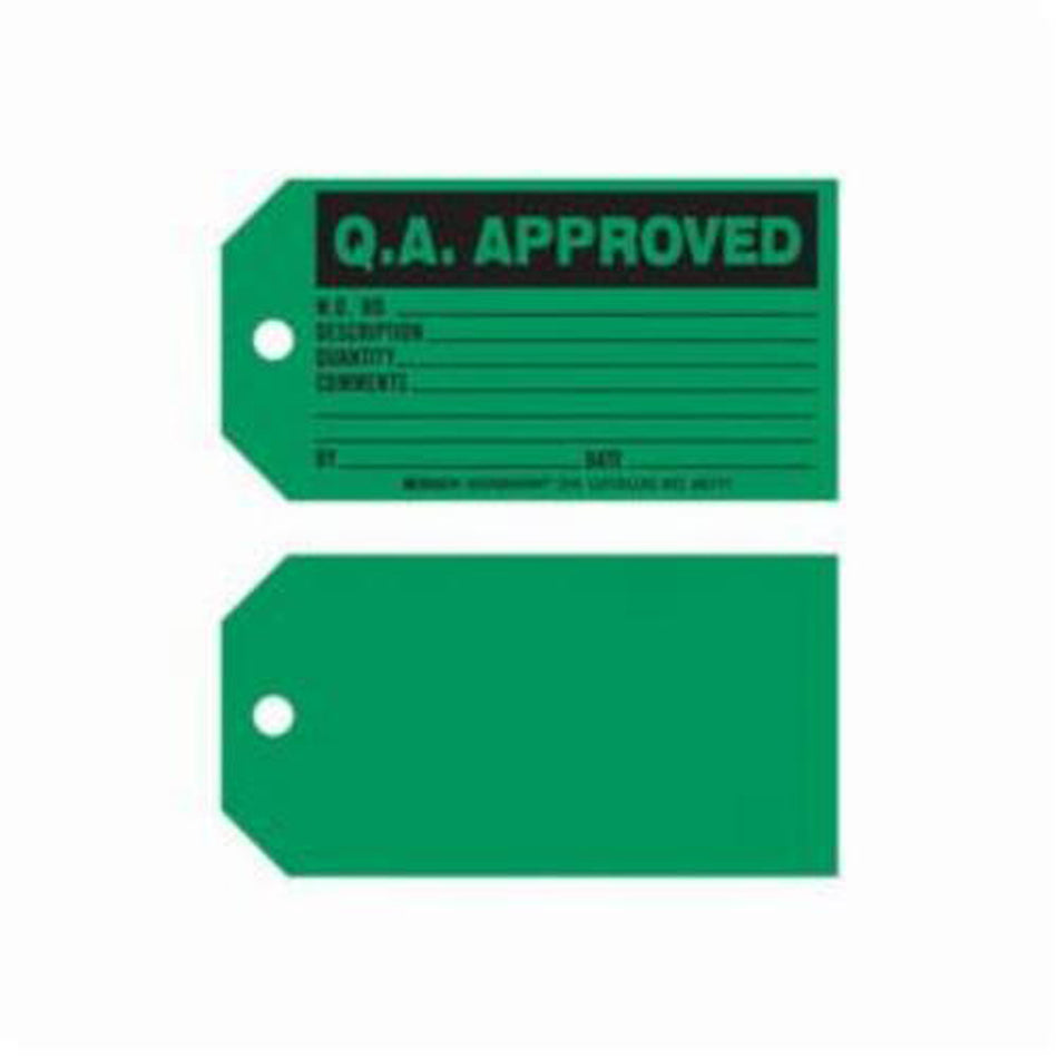 ""Q.A. Approved"" Production Tags - SX394