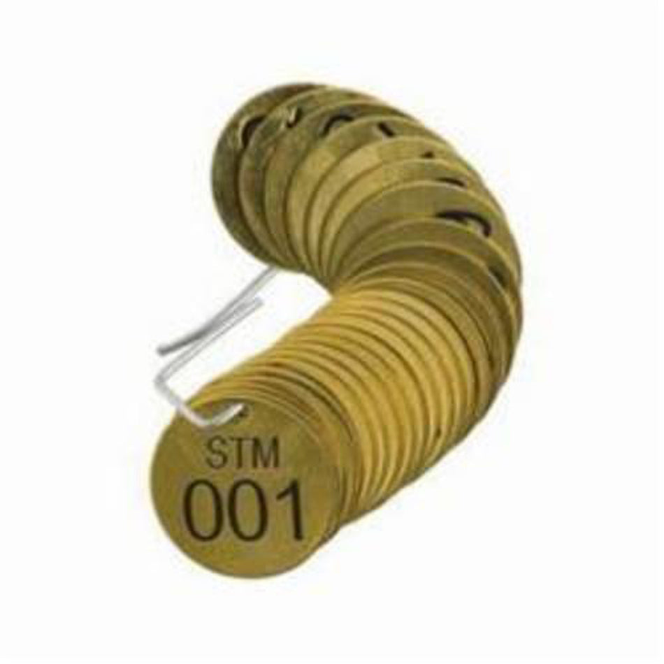 Numbered ""STM"" Valve Tags - SX772