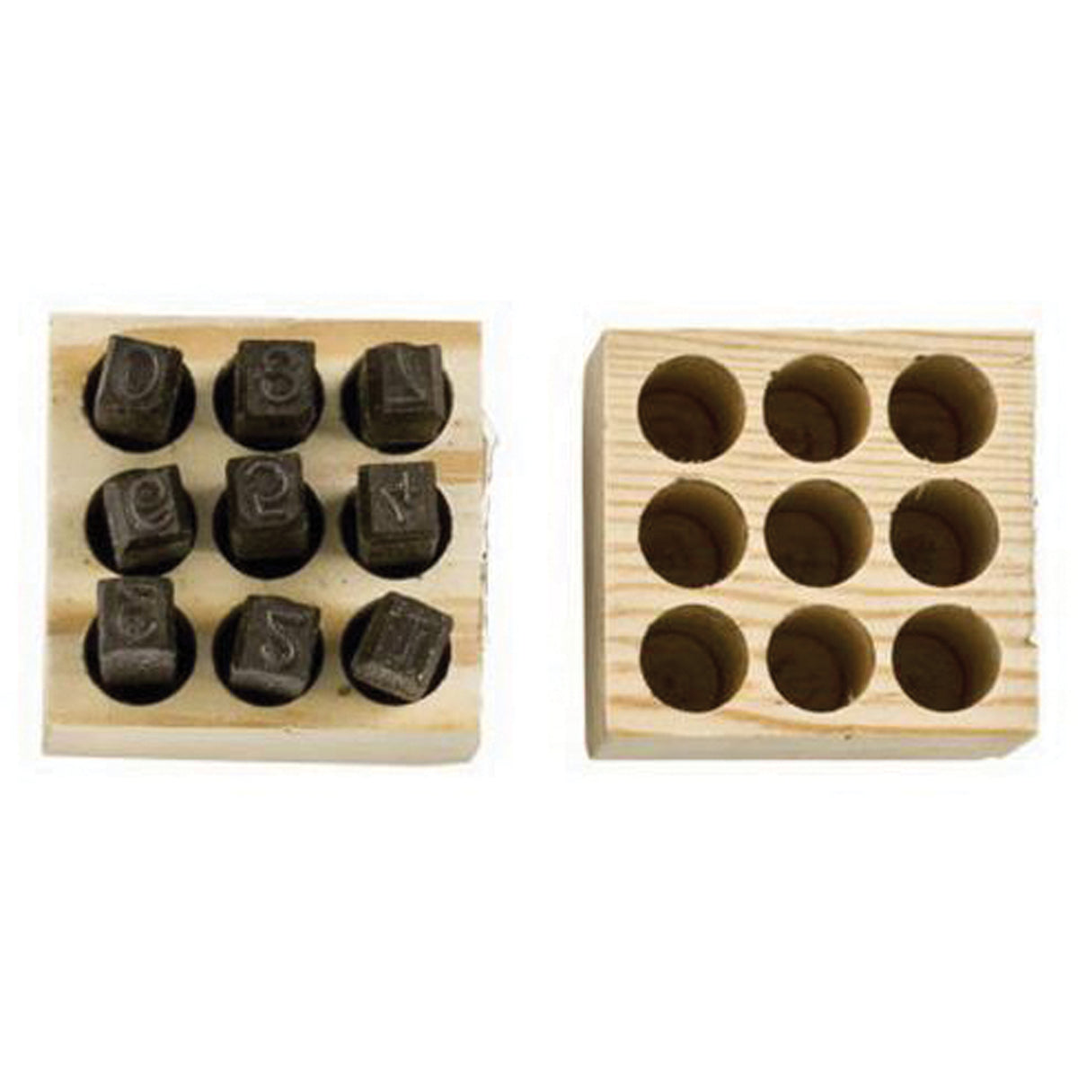 Number Steel Stamp Punch Set - SX813