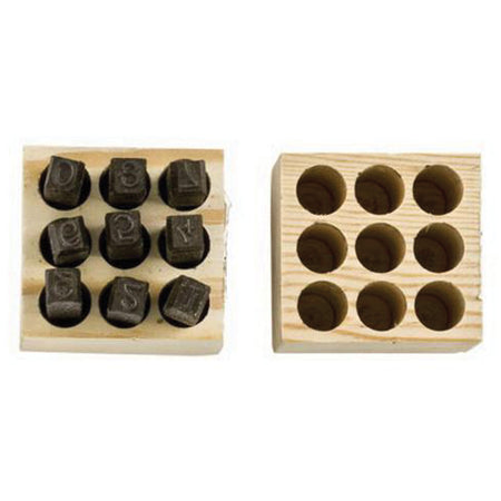 Number Steel Stamp Punch Set - SX813