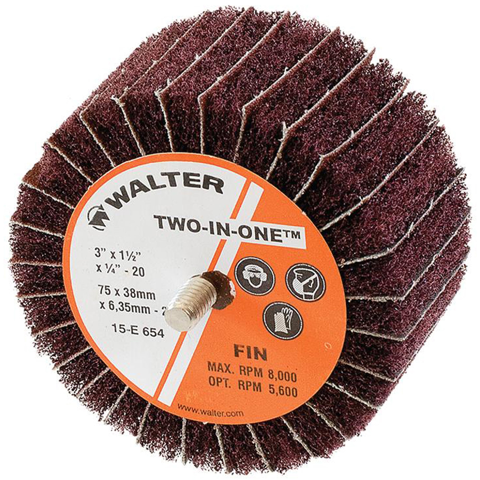 Two-In-One™ Flap Wheel - TAV073
