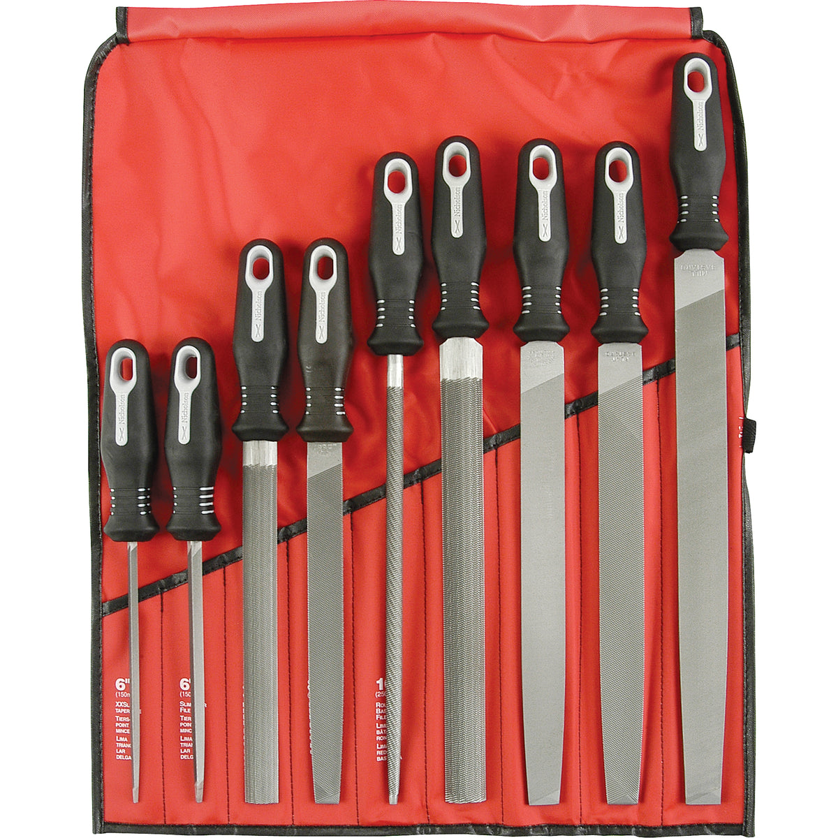 9-Piece Ergonomic File Set - TBH217