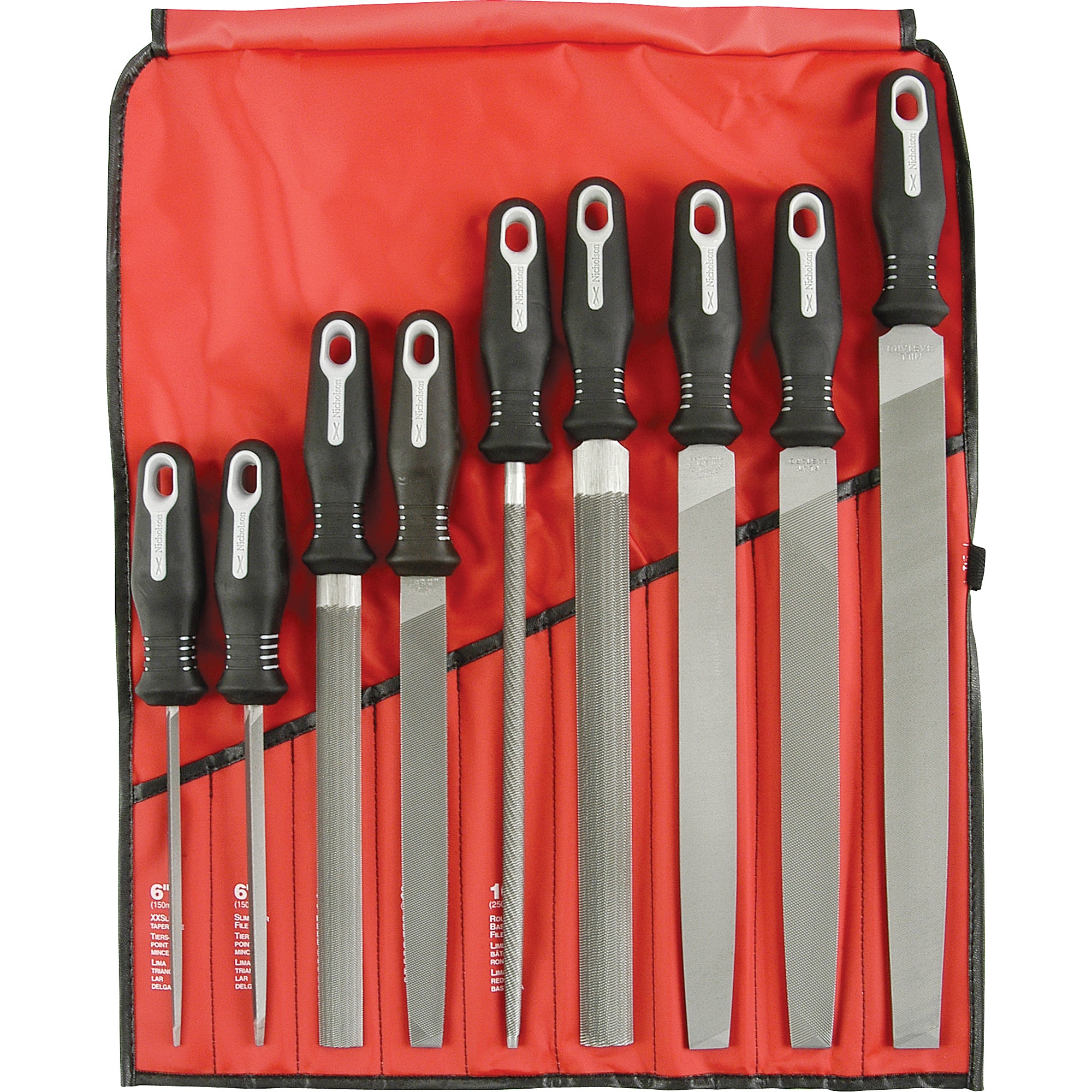 9-Piece Ergonomic File Set - TBH217