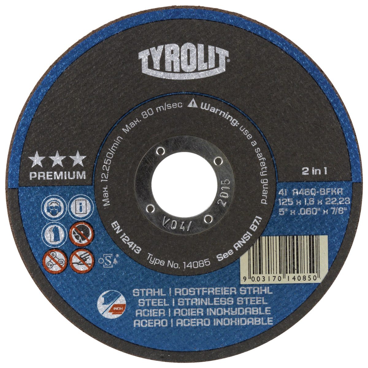 Premium 2-In-1 Thincut Cut-Off Wheels - TCP181