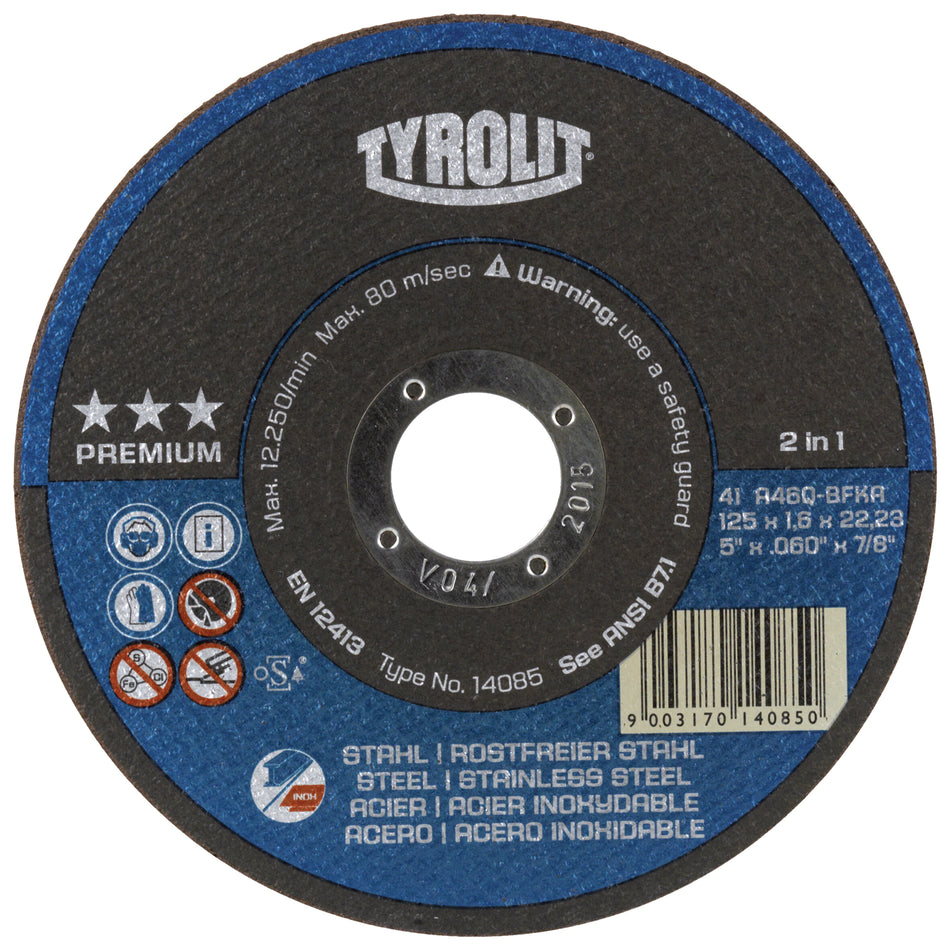 Premium 2-In-1 Thincut Cut-Off Wheels - TCP181