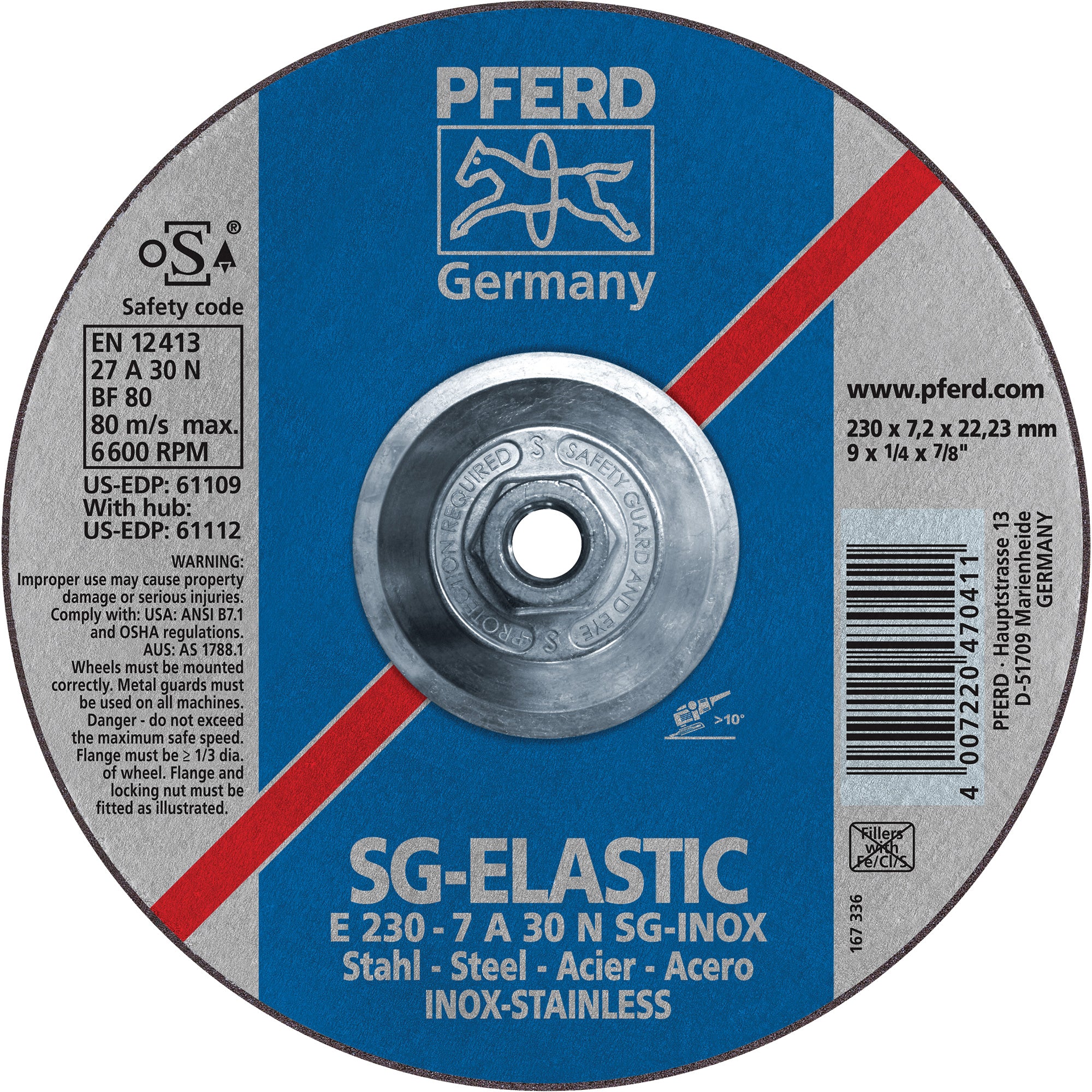 Performance Line Grinding Wheel - TCR415