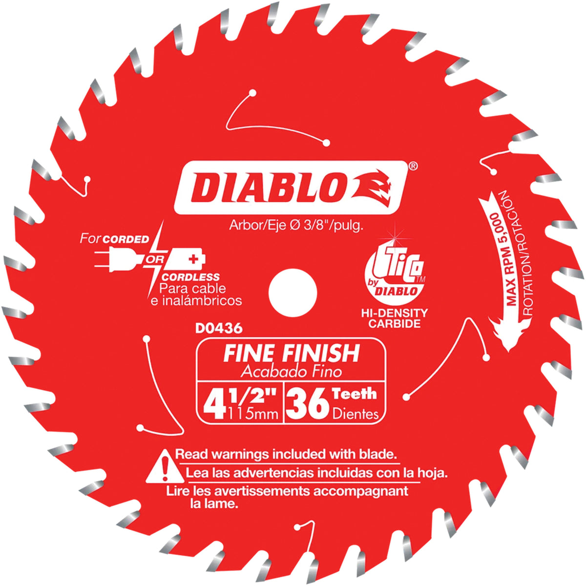 Circular Trim Saw Blade - TCR422