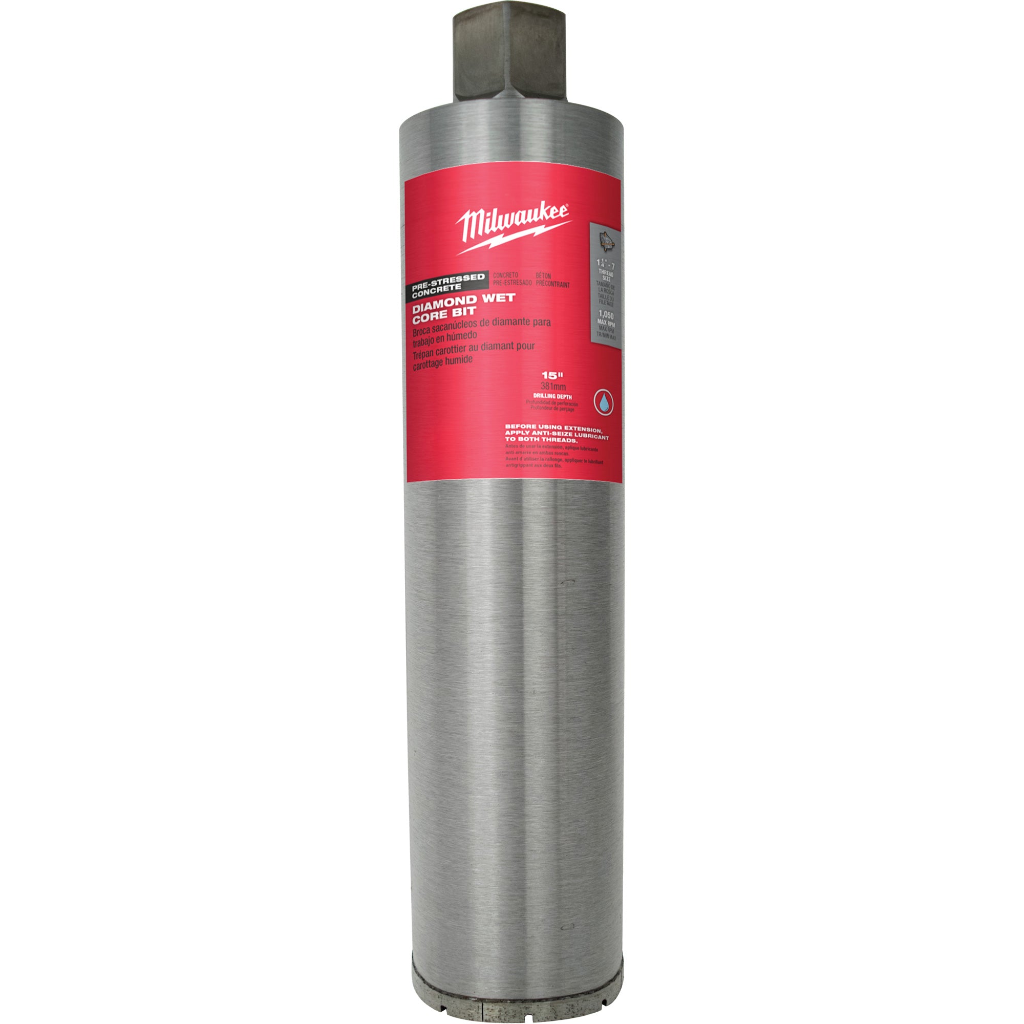 Pre-Stressed Diamond Wet Core Bit - TCR428