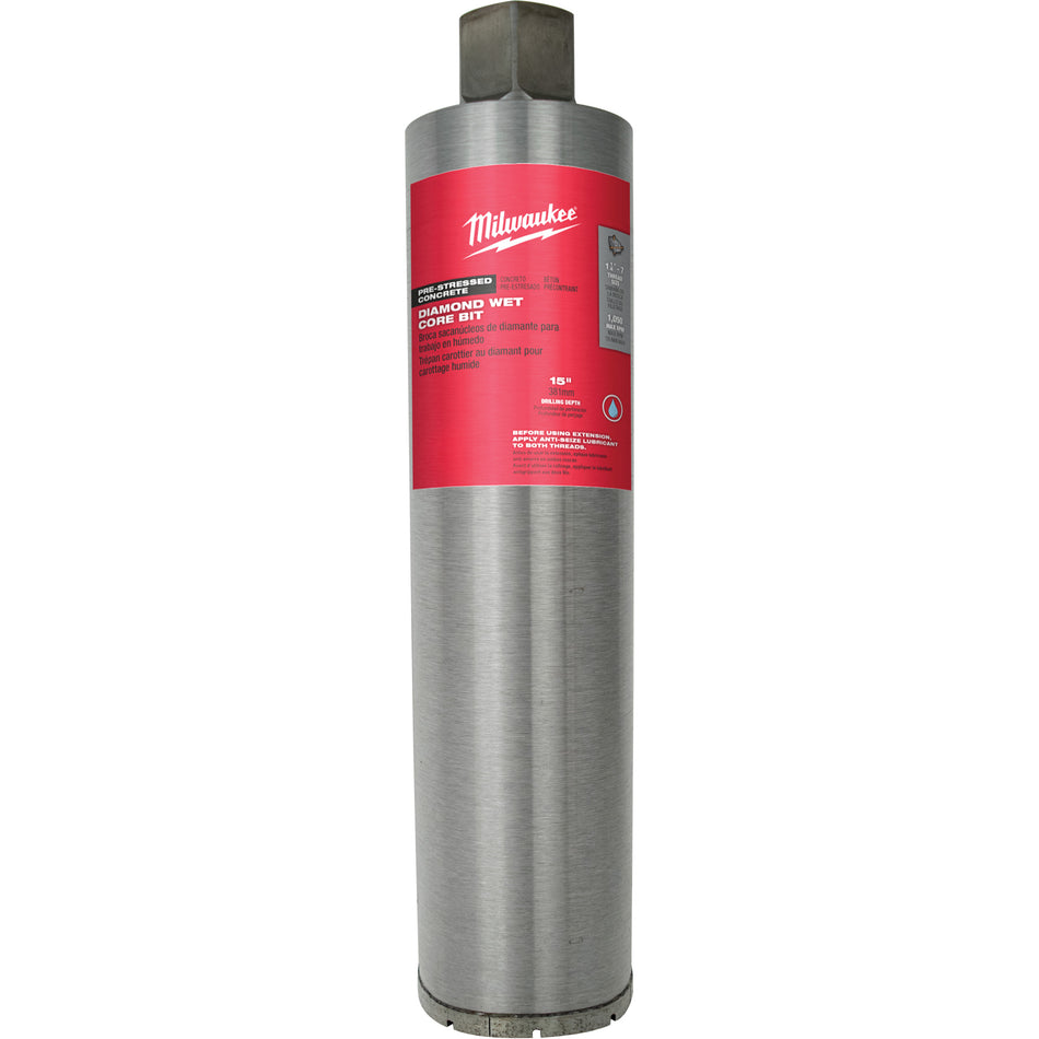 Pre-Stressed Diamond Wet Core Bit - TCR428