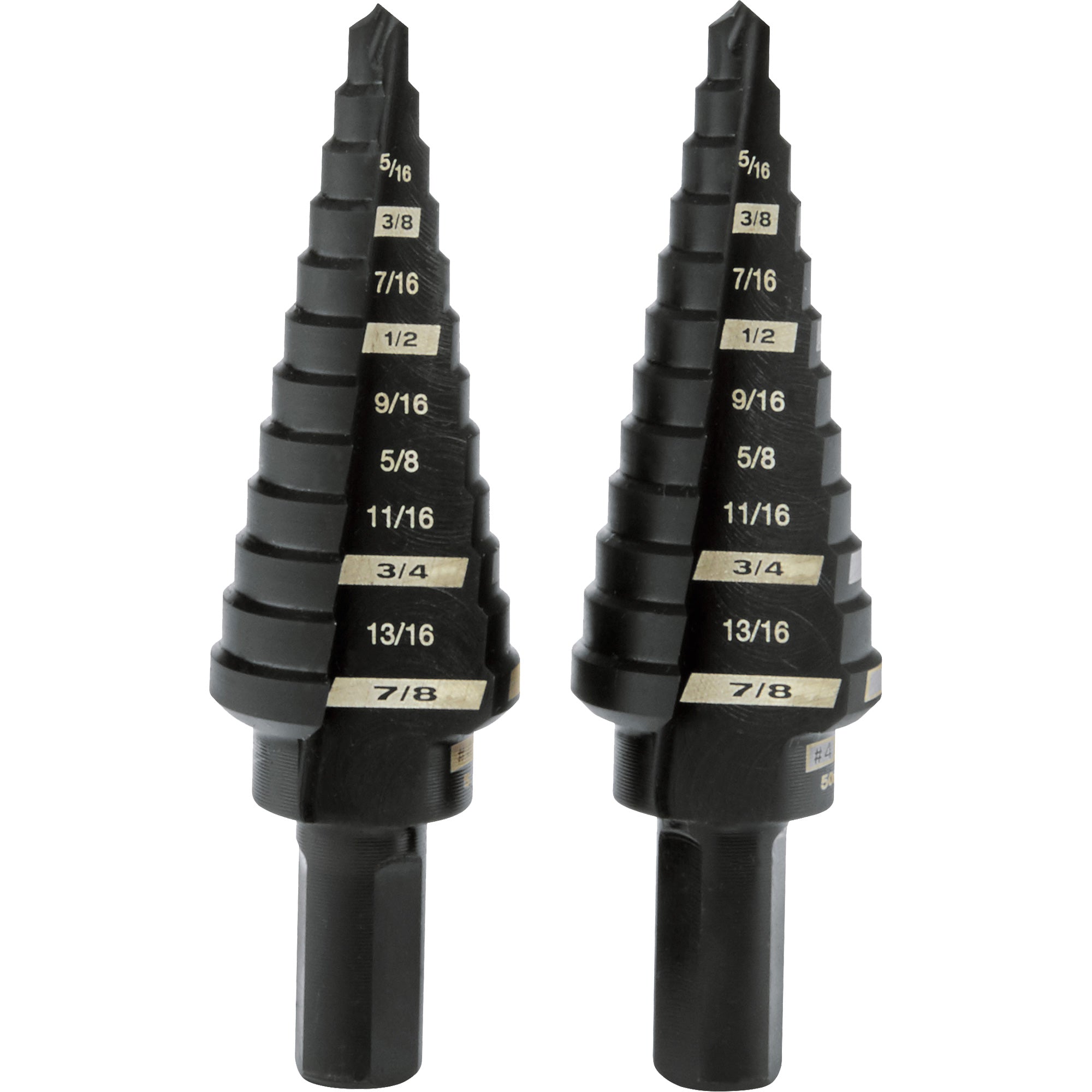 #4 Step Drill Bits - TCR714