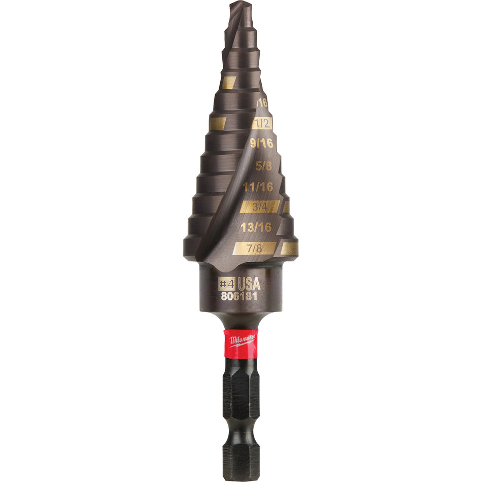 #4 Shockwave™ Impact Duty™ Step Drill Bit - TCR719