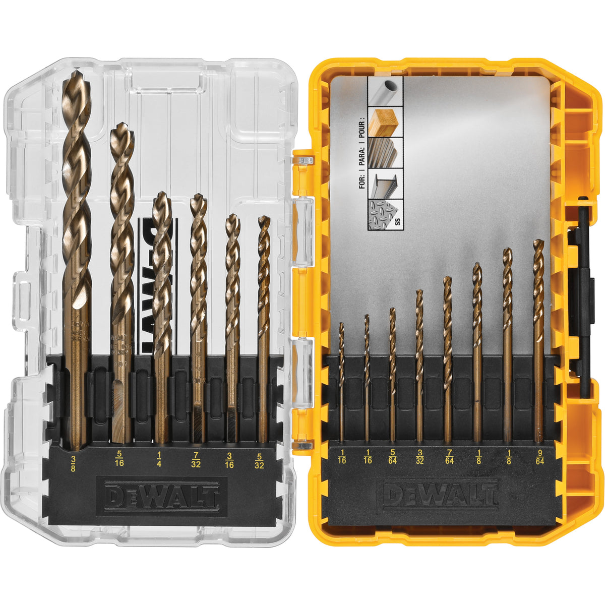 Pilot Point® Industrial Drill Bit Set - TCR829