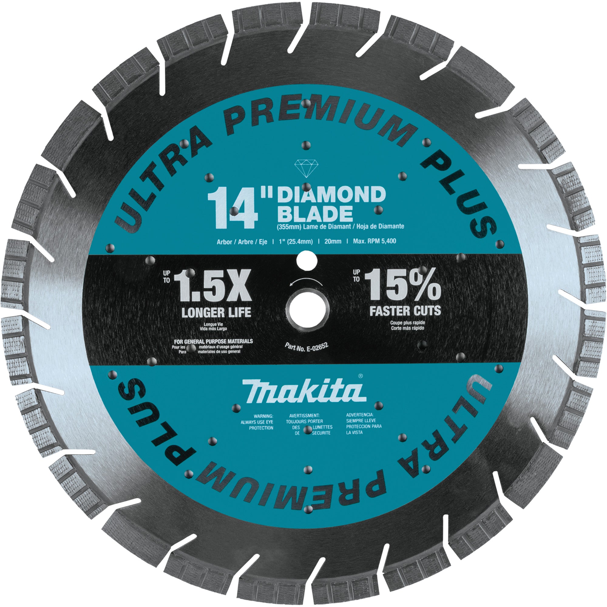 Ultra-Premium Plus Segmented Diamond Blade - TCT042