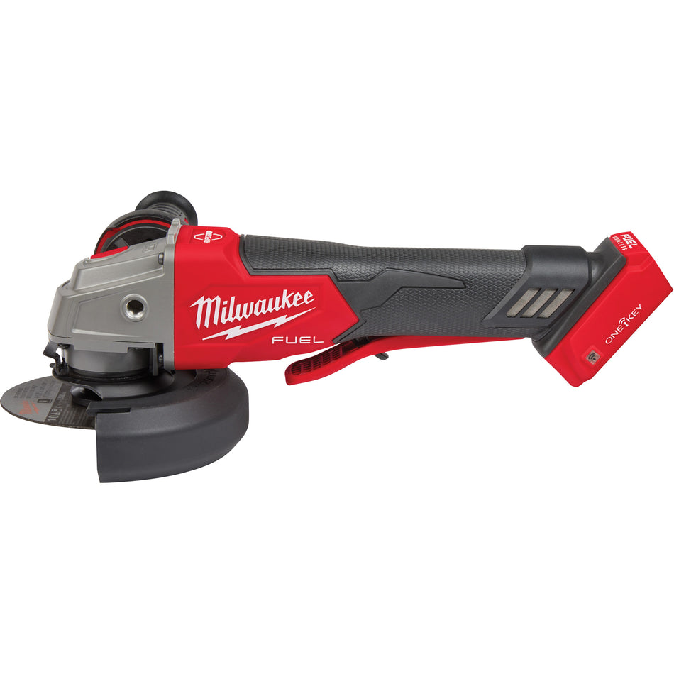 M18 Fuel™ No-Lock Braking Grinder with One-Key™ Paddle Switch (Tool Only) - TCT637