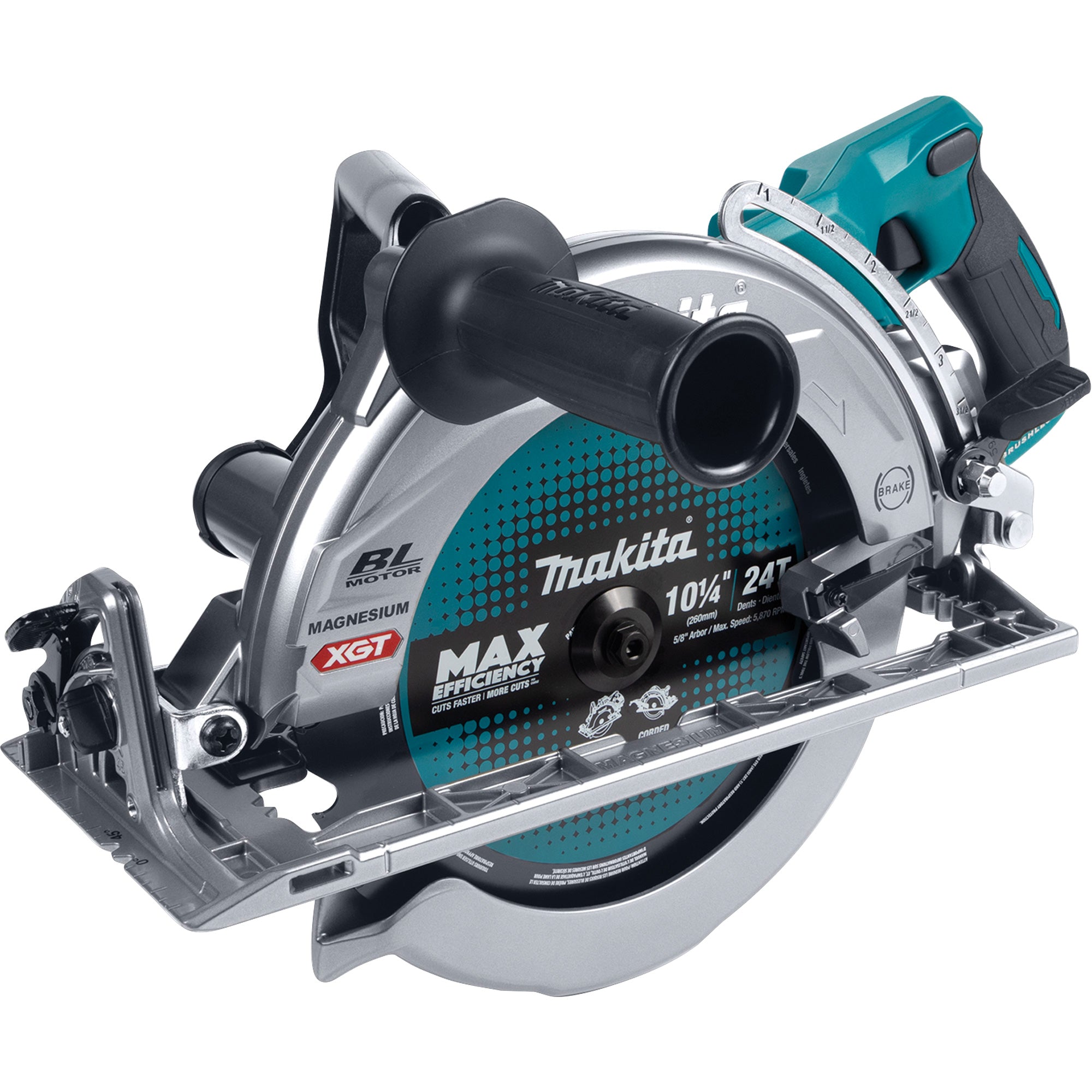 MAX XGT Rear-Handle Circular Saw with Brushless Motor & AWS (Tool Only) - TCT668