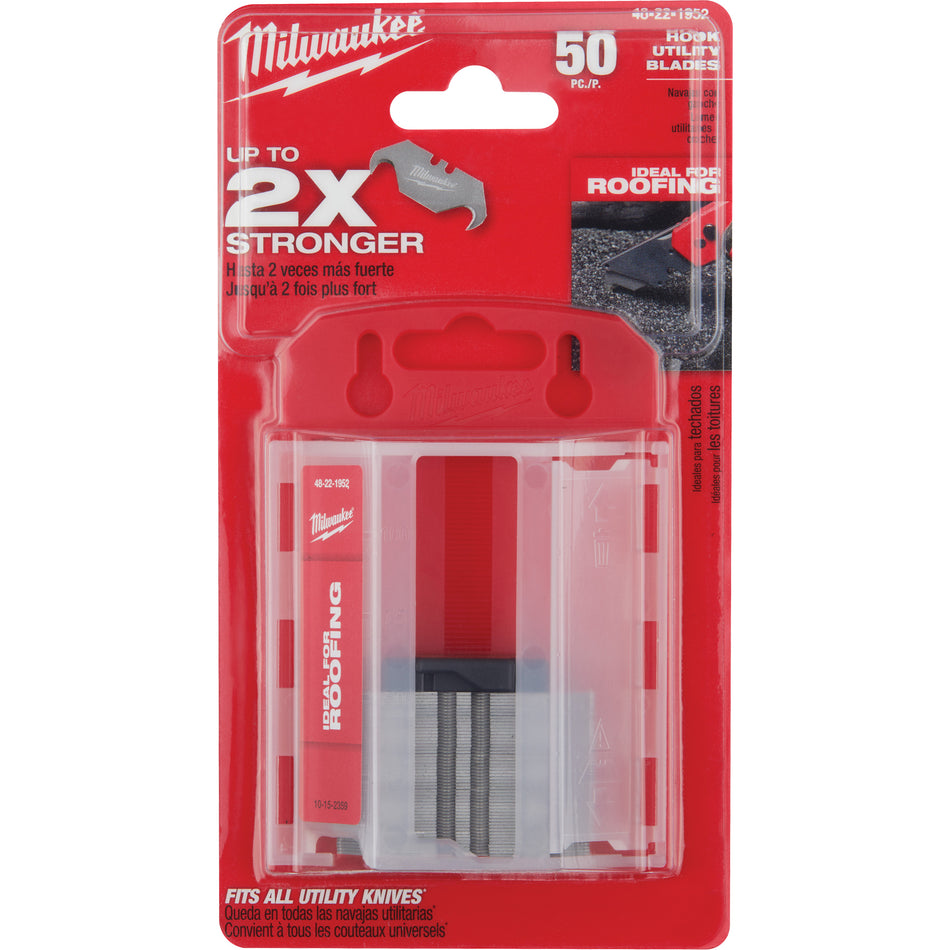 Hook Utility Knife Blades with Dispenser - TCT680