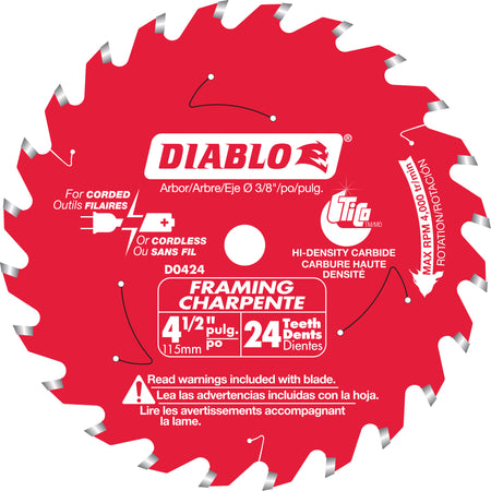 Framing Trim Circular Saw Blade - TCT860