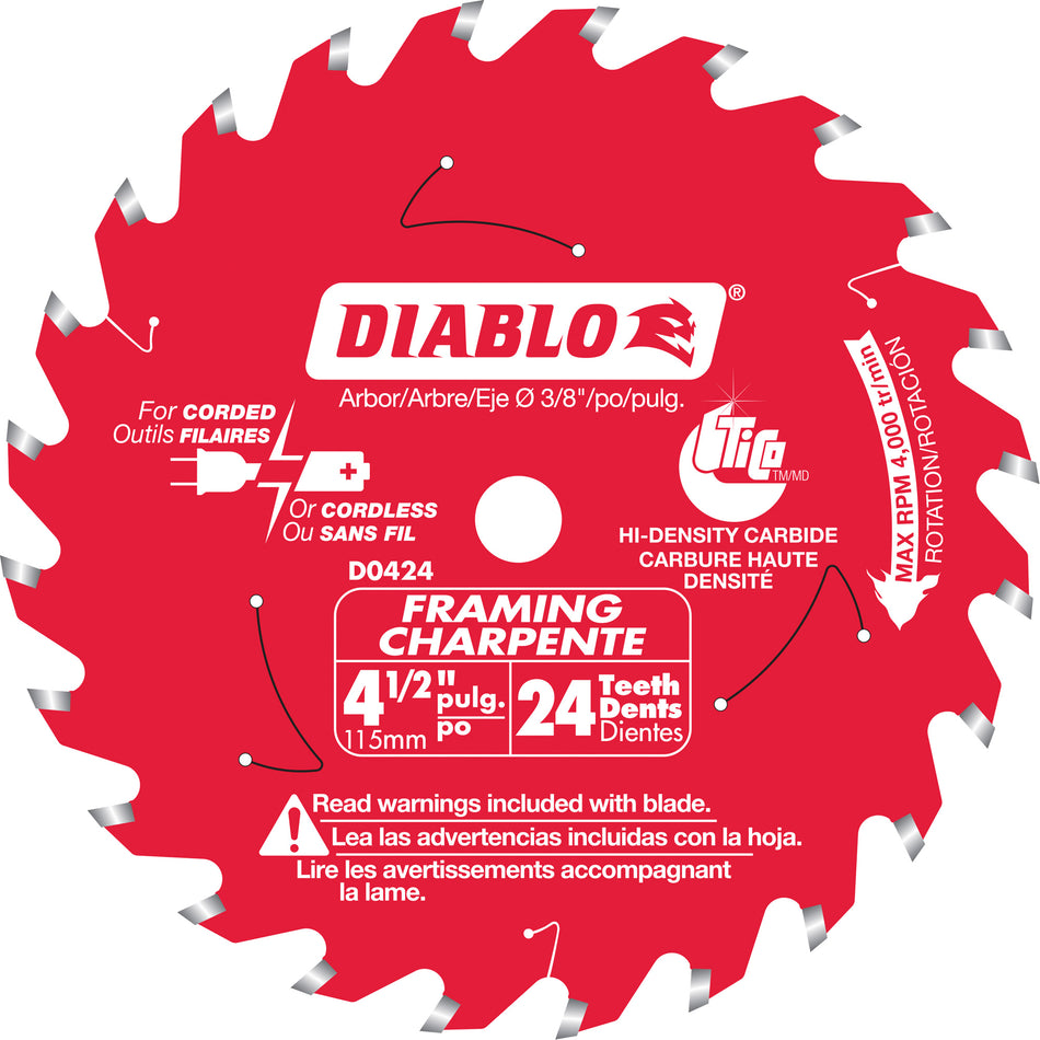 Framing Trim Circular Saw Blade - TCT860