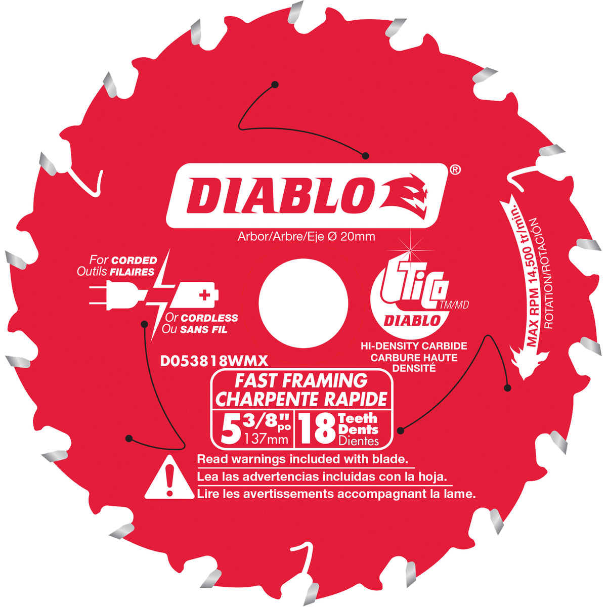 Fast Framing Circular Saw Blade - TCT863