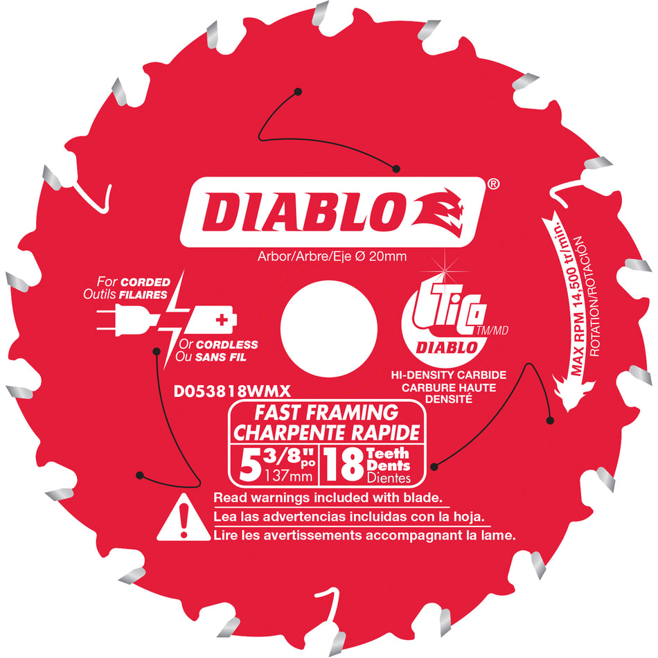 Fast Framing Circular Saw Blade - TCT863