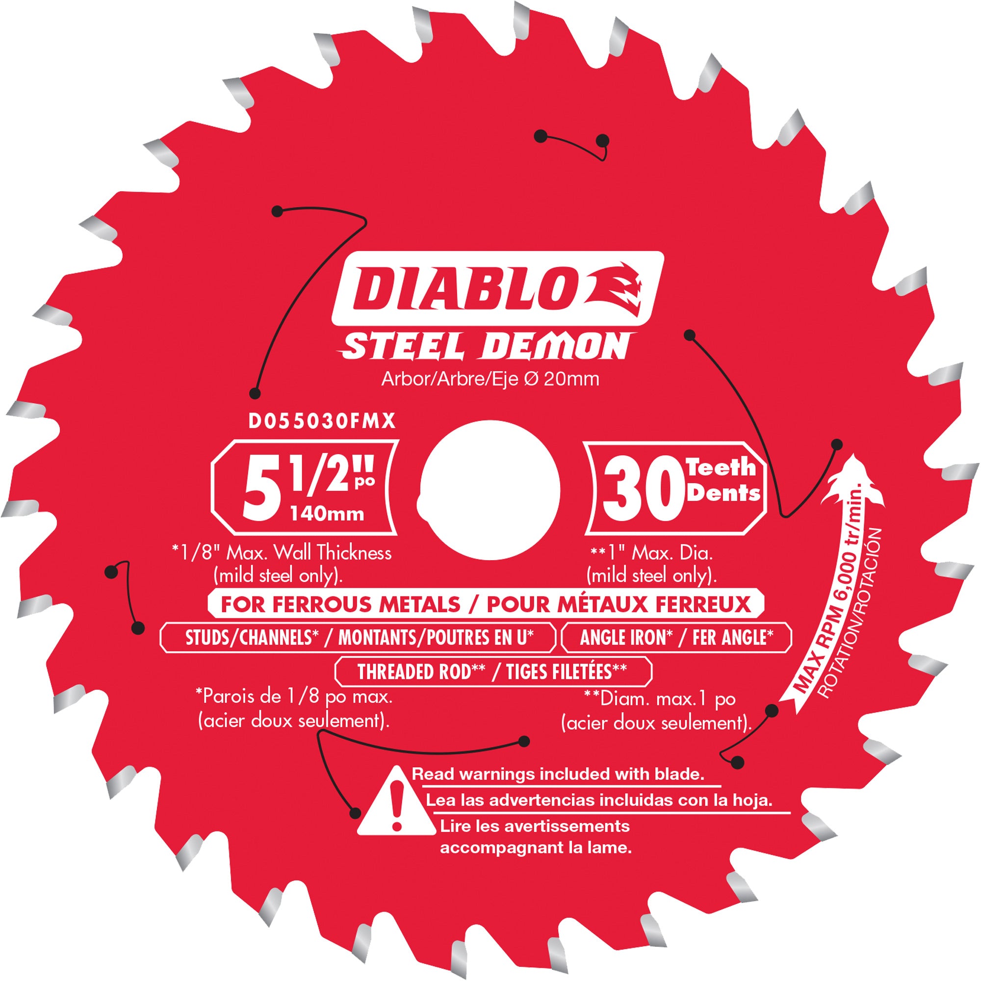 Steel Demon™ Circular Saw Blade - TCT866