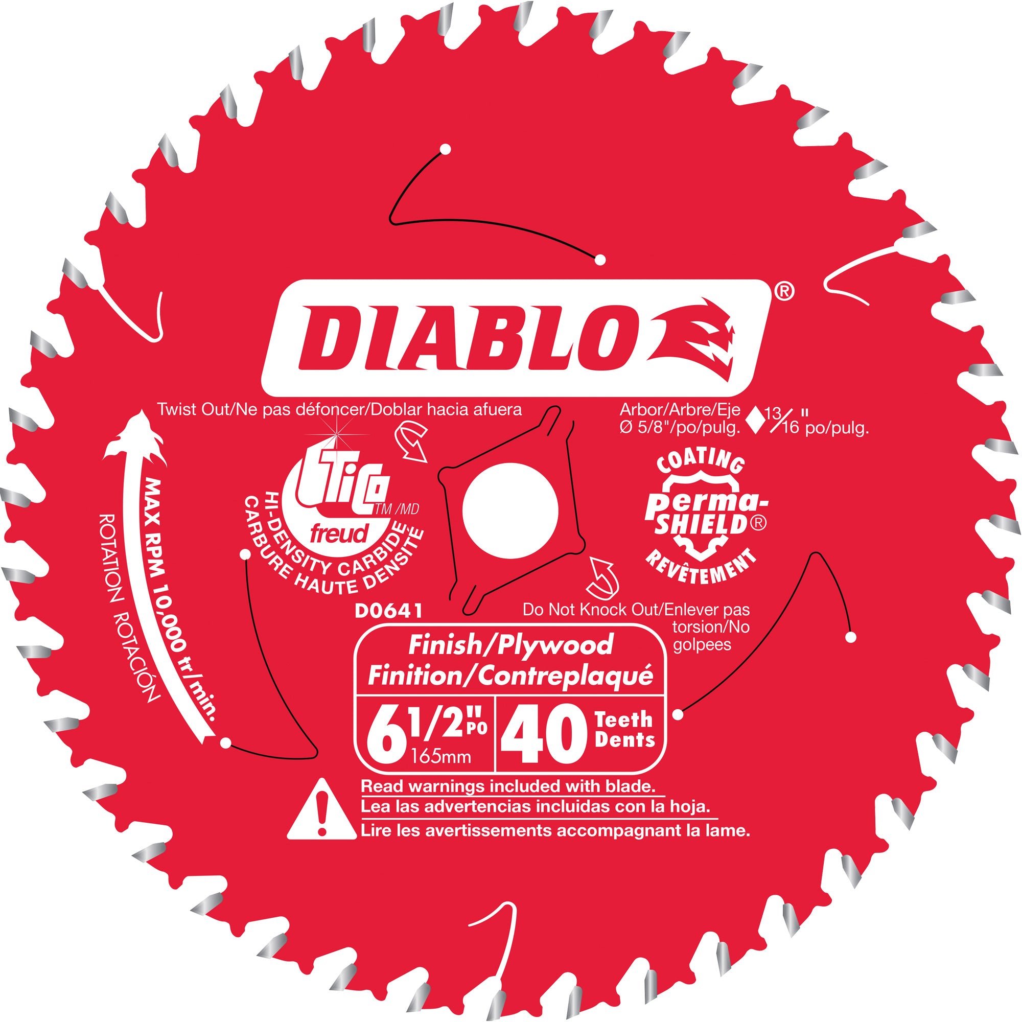 Finish Trim Circular Saw Blade - TCT871
