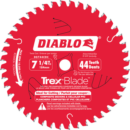 Trex® Blade™ Cutting Saw Blade - TCT896