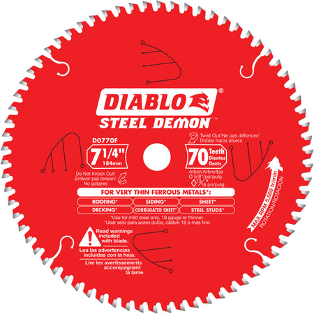 Steel Demon™ Cutting Saw Blade - TCT898