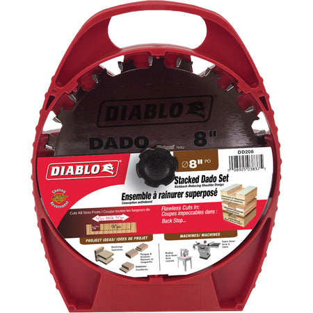 Carbide Stacked Dado Saw Blade Set - TCT903
