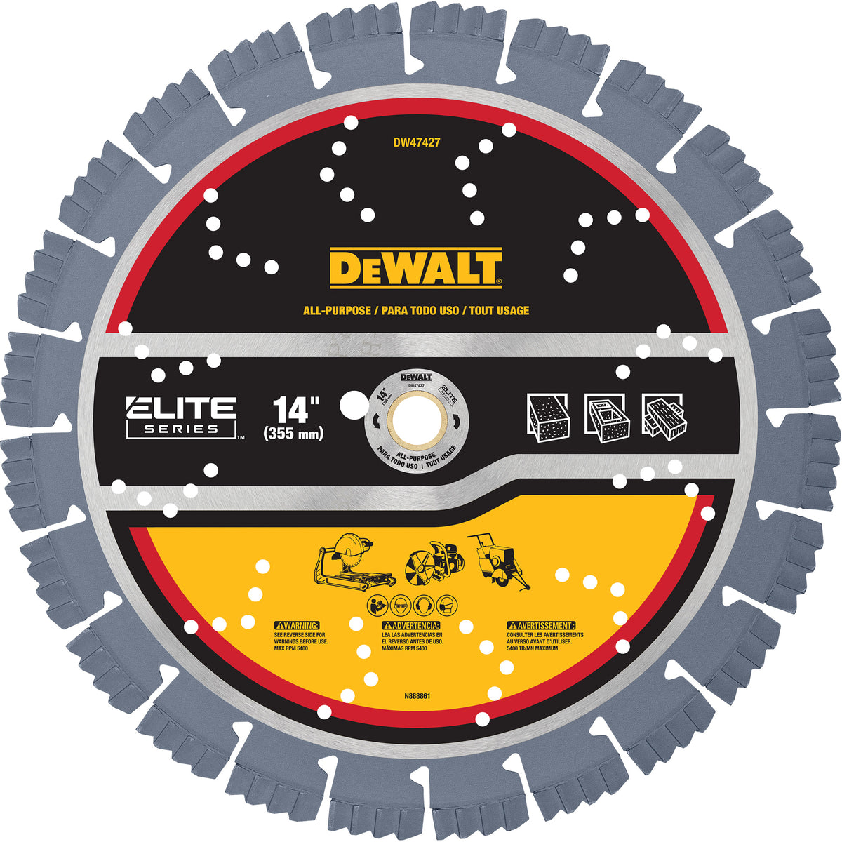XP7 All-Purpose Segmented Diamond Blade - TCT951