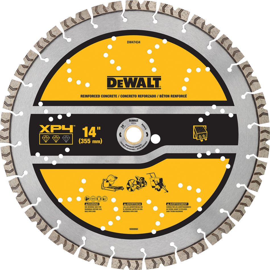 XP4 Reinforced Concrete Segmented Diamond Blade - TCT952