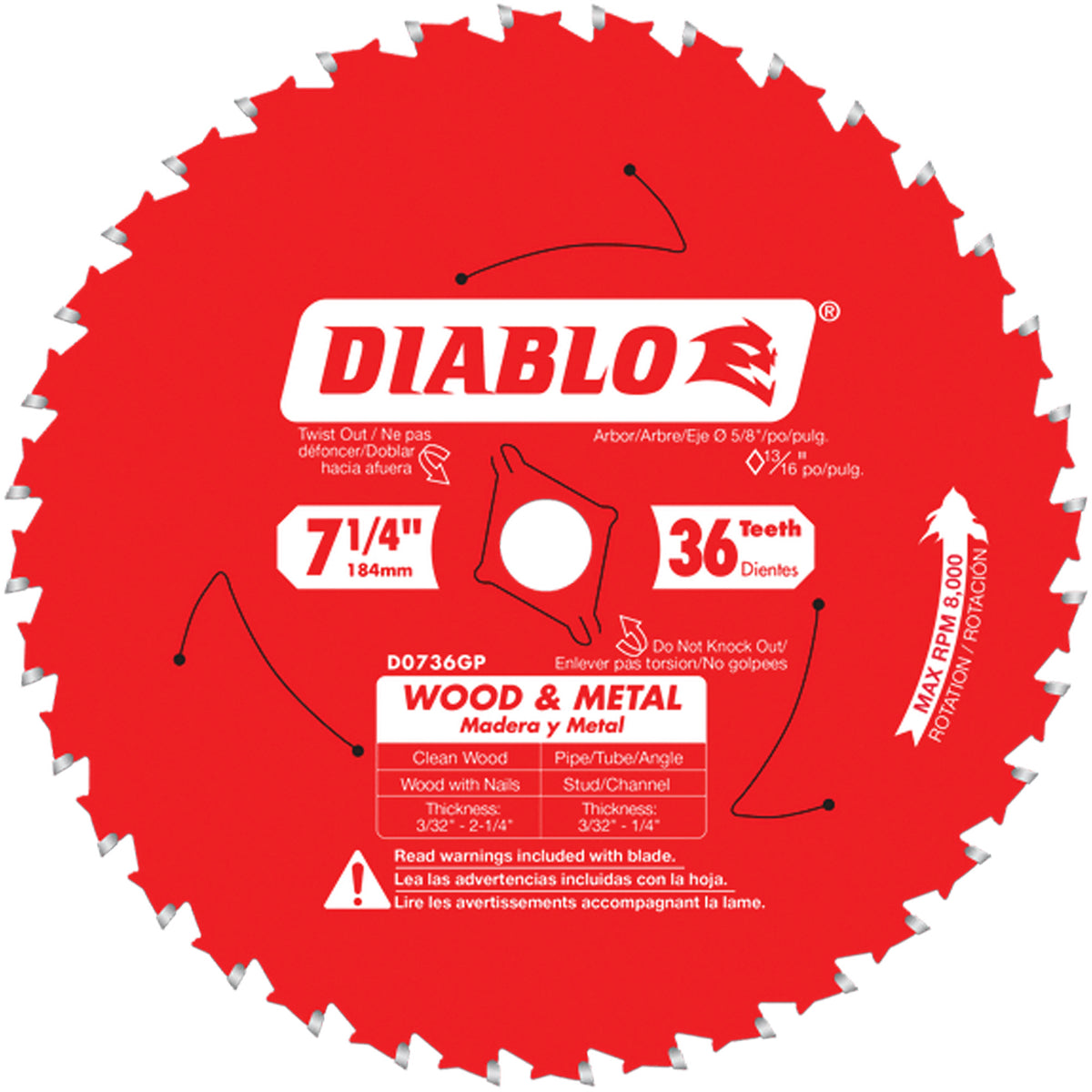 Steel Demon™ Cermet II Saw Blade - TCT987