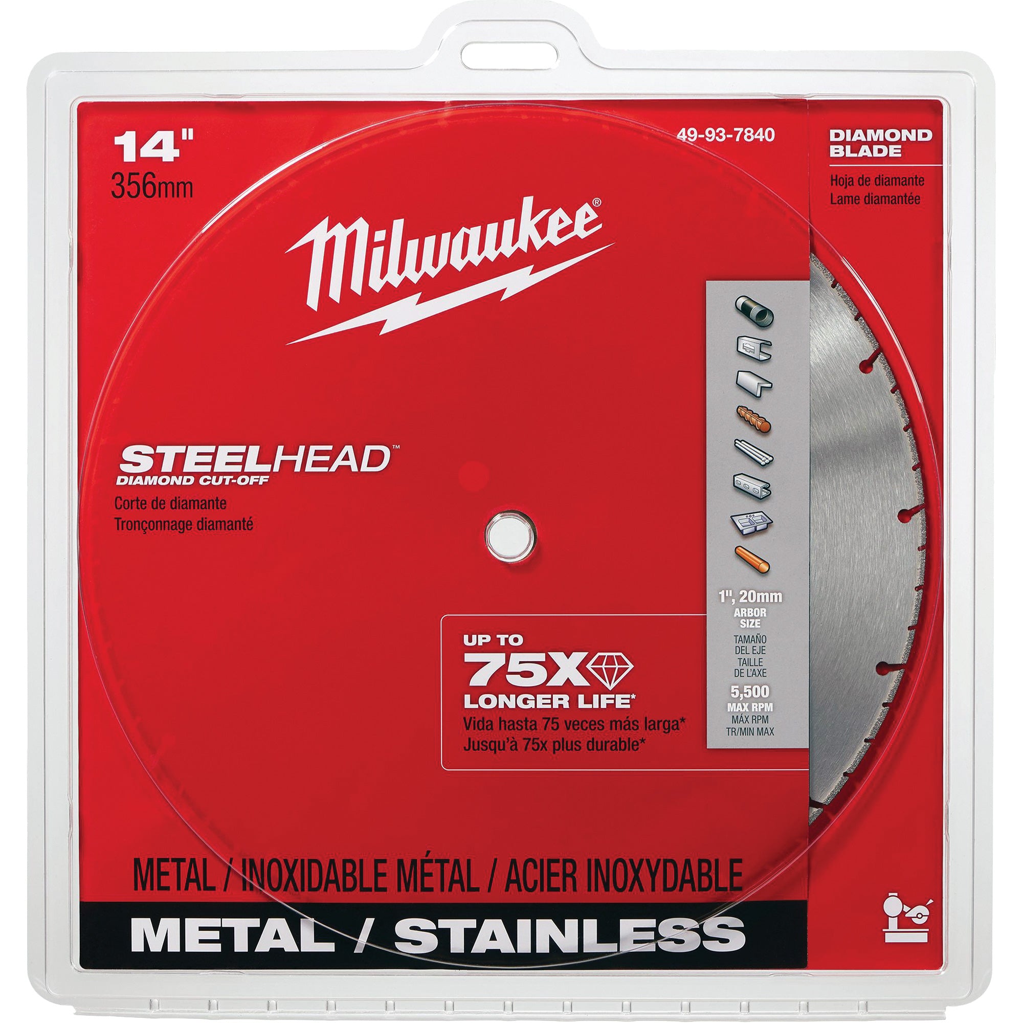 Steelhead™ Cut-Off Diamond Circular Saw Blade - TCU025