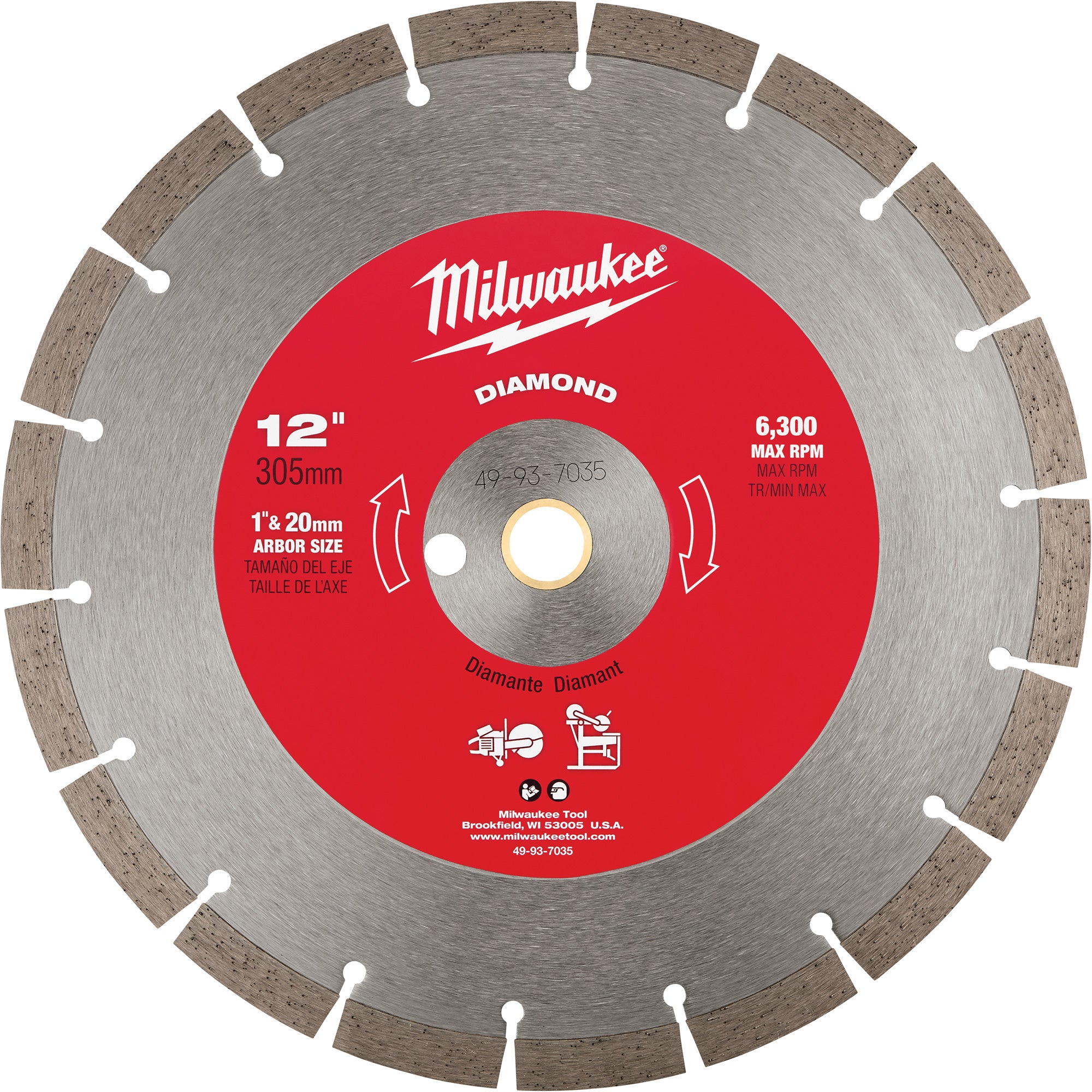 Segmented Diamond Circular Saw Blade - TCU026
