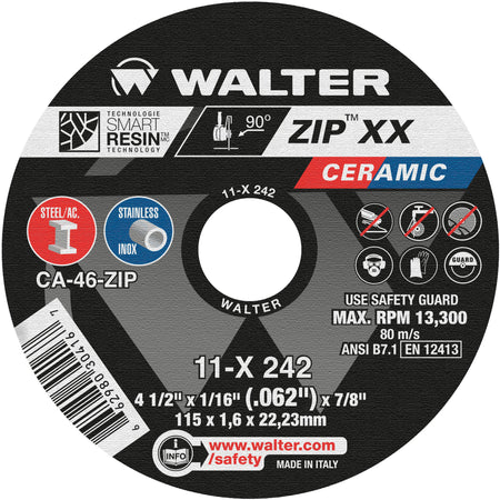 Zip™ XX Ceramic Cut-Off Wheel - TCU068