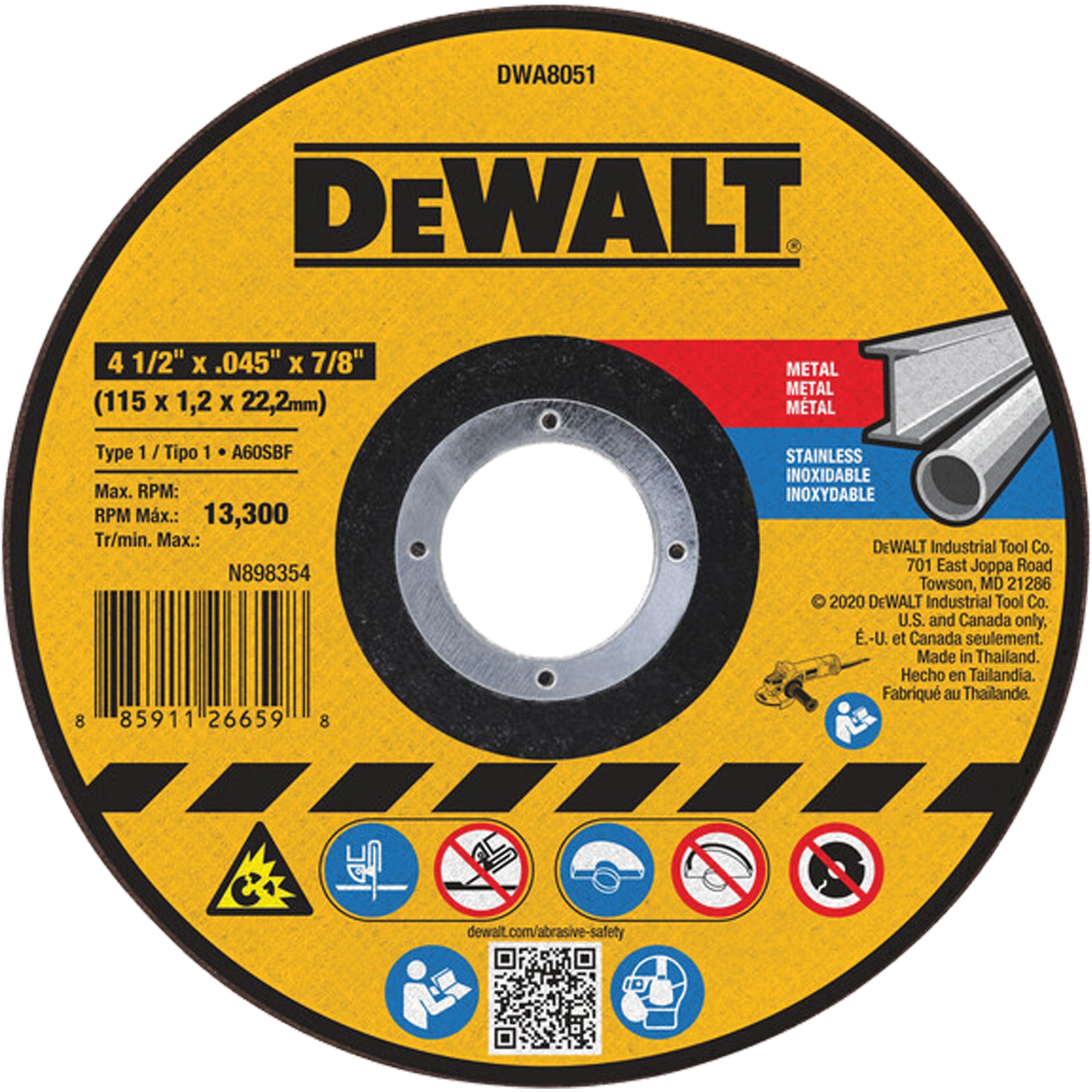 Metal Cut-Off Wheel - TCU078
