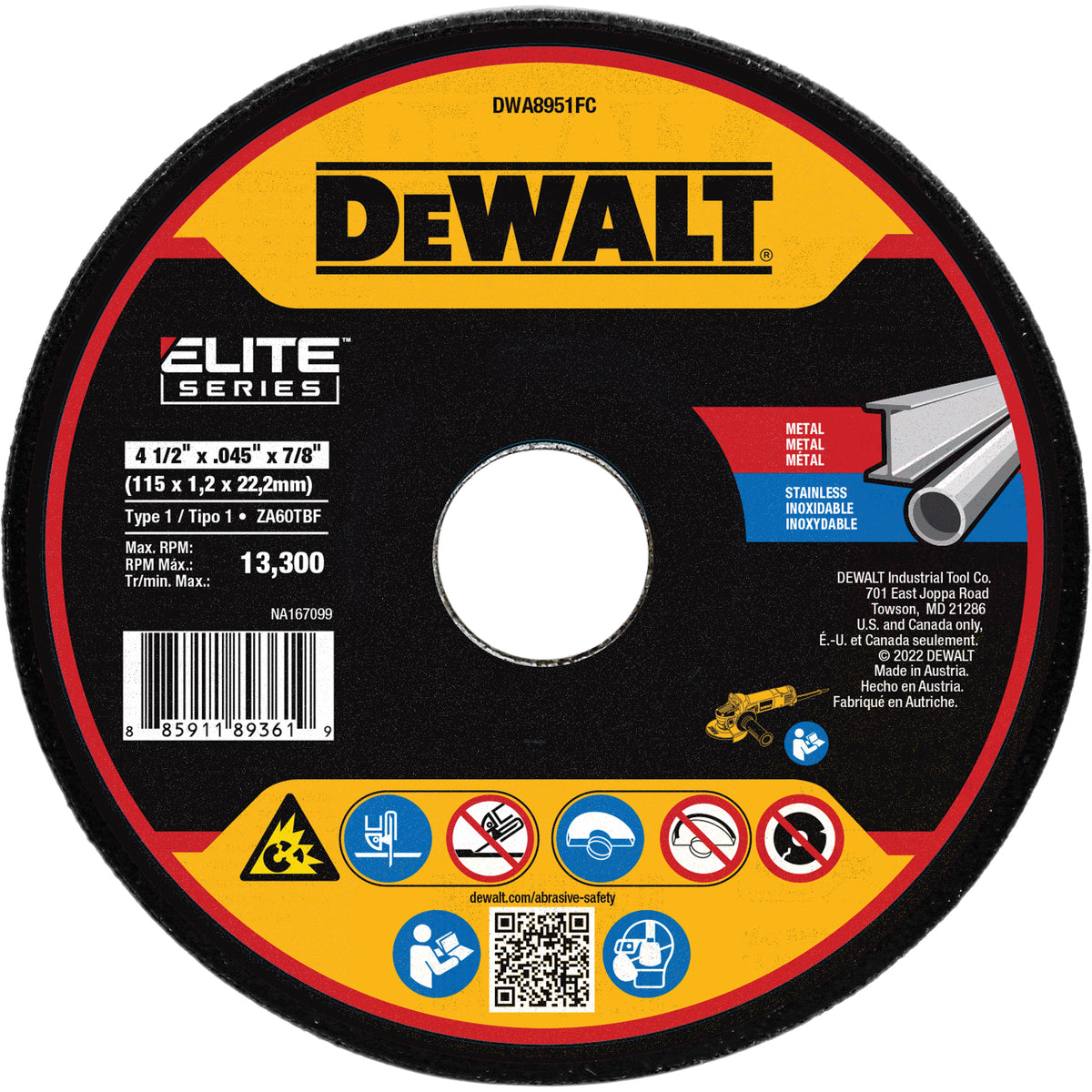 XP™ Metal Cut-Off Wheel - TCU083
