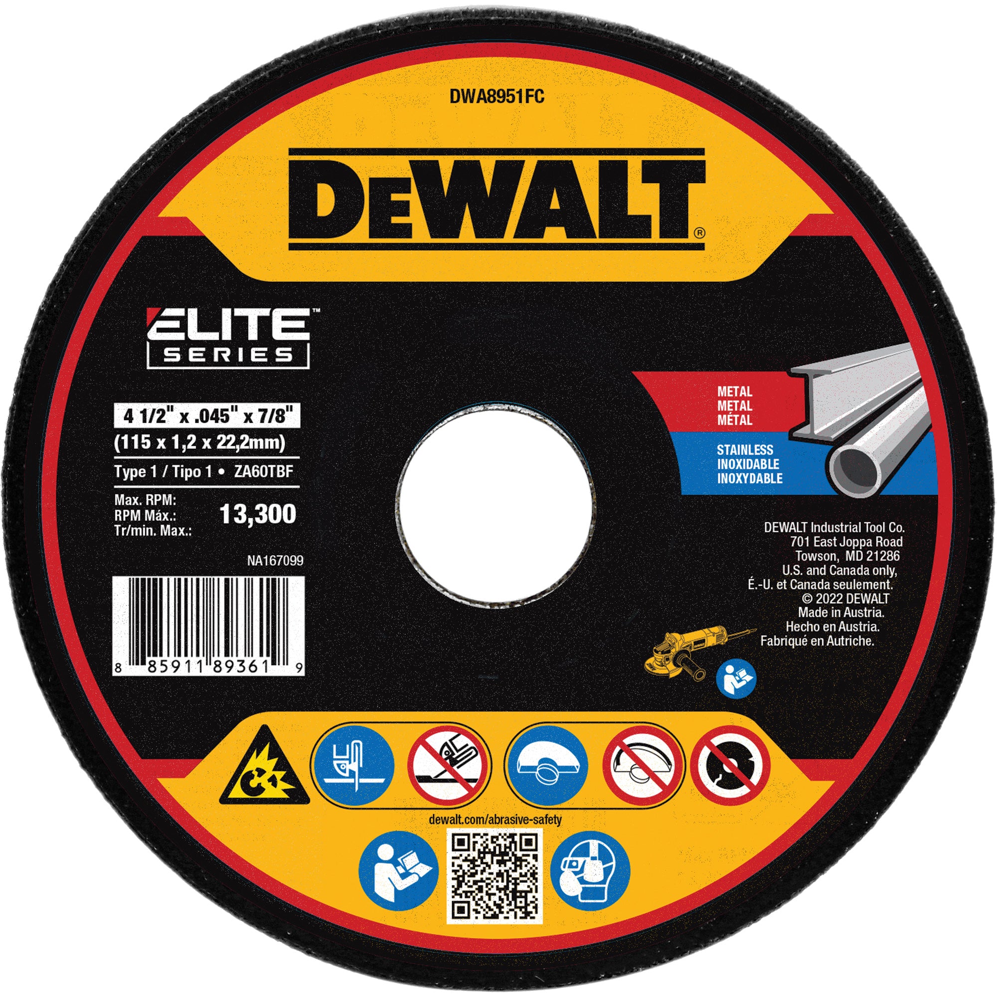 XP™ Metal Cut-Off Wheel - TCU083