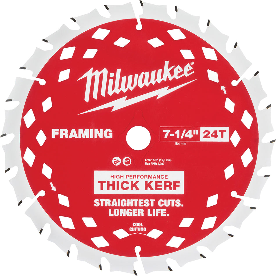 Thick Kerf Framing Circular Saw Blade - TCU319