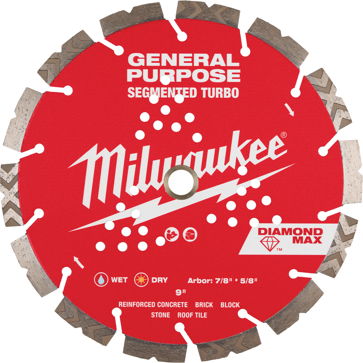 Diamond Max™ Segmented Turbo Saw Blade - TCU675