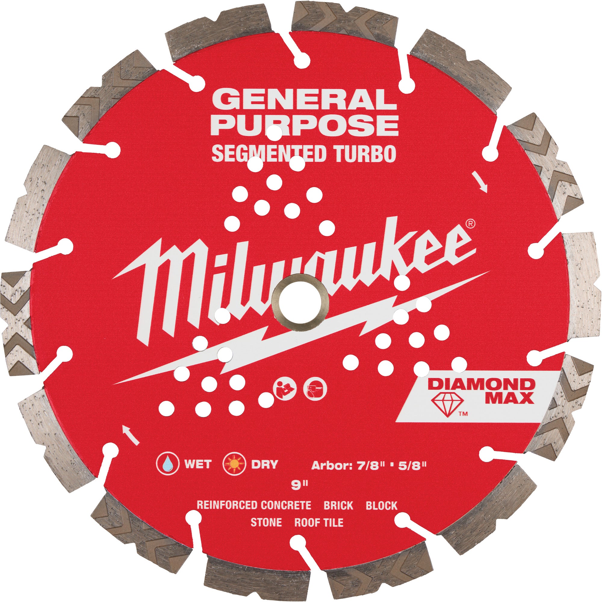 Diamond Max™ Segmented Turbo Saw Blade - TCU675