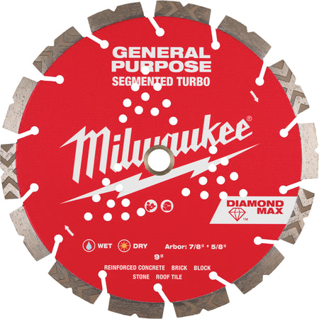 Diamond Max™ Segmented Turbo Saw Blade - TCU675