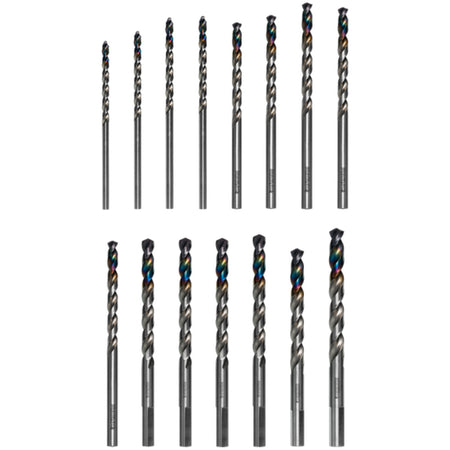 Metal Demon™ Drill Bits Set for Mild, Hardened and Stainless Steels - TCU677