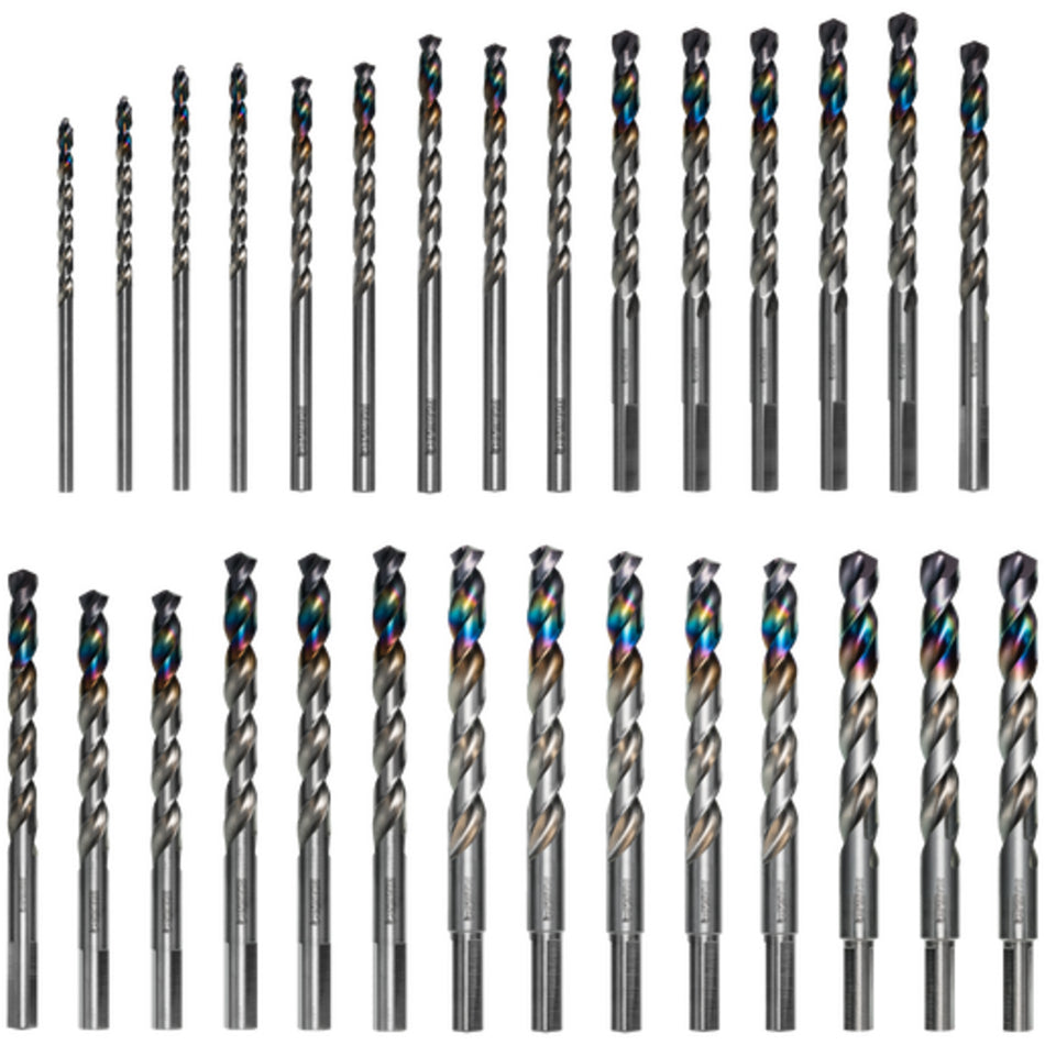 Metal Demon™ Drill Bit Set for Mild, Hardened and Stainless Steels - TCU688