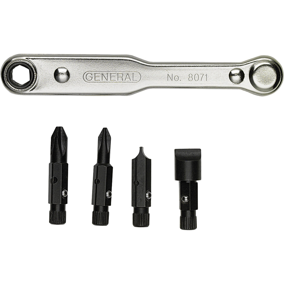 Ratcheting Offset Screwdriver Set - TDP894